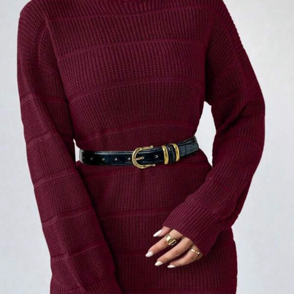 Shein Long Sleeve Short Dress